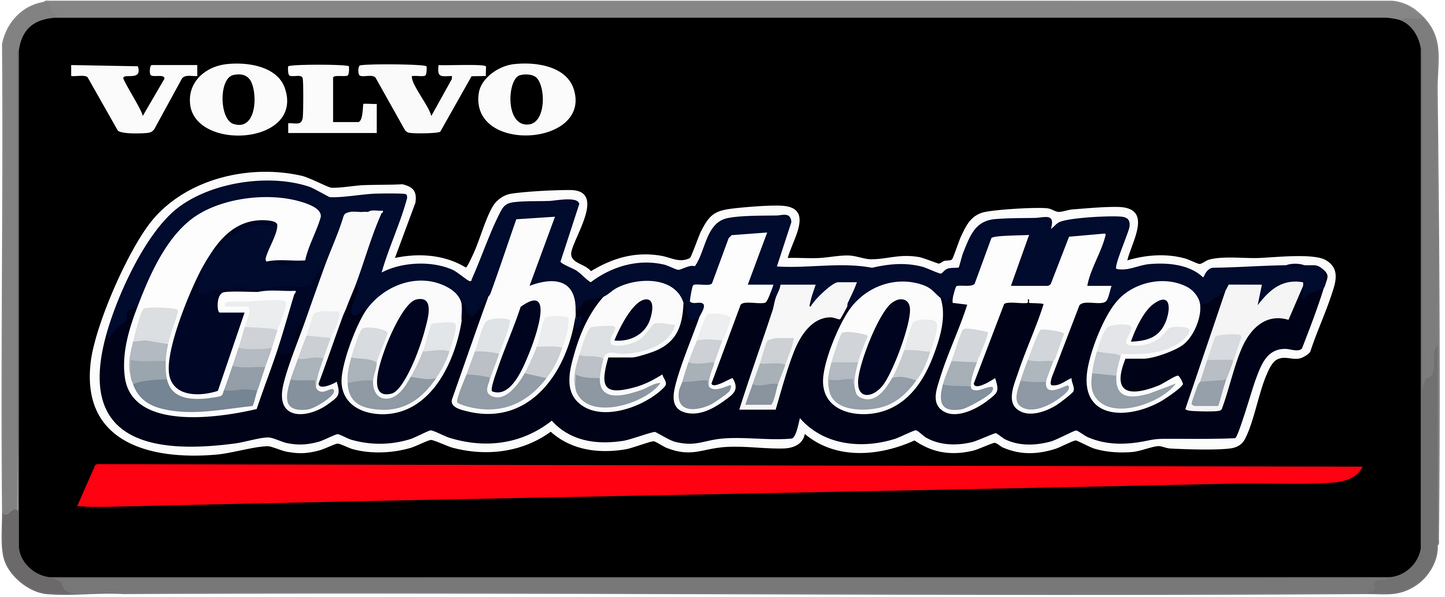 Sticker deluxe globetrotter