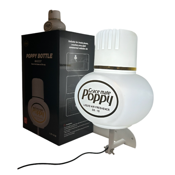 Poppy blow-up maskot