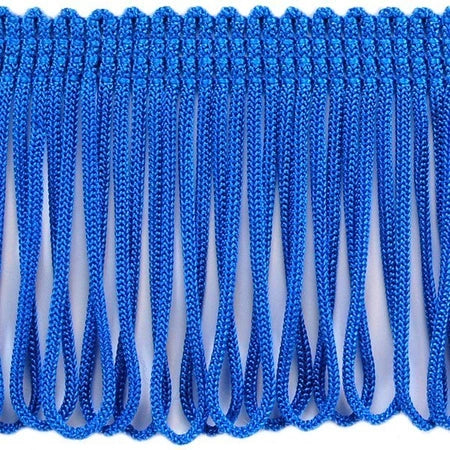 Frynse loop blå