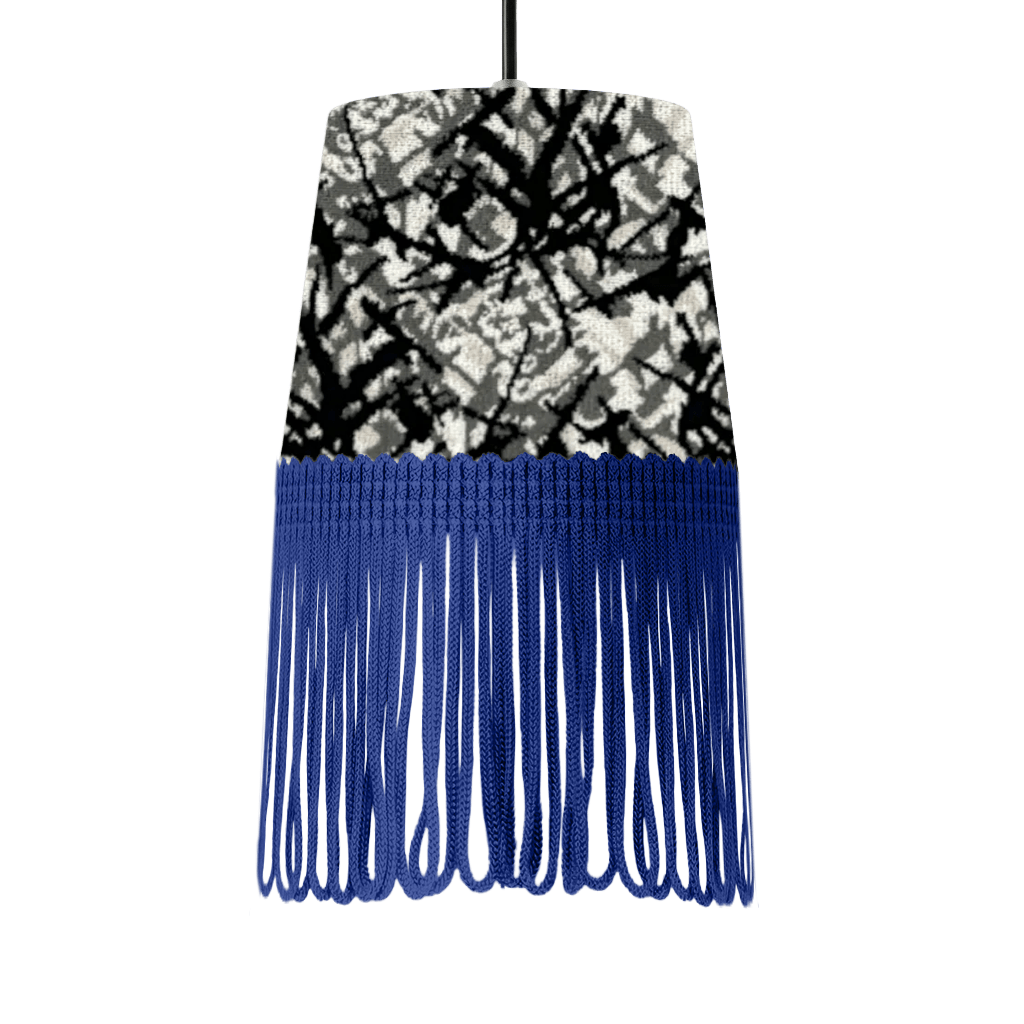 Lampe interiør grå busplys - Blå - KJoF - 5cm -