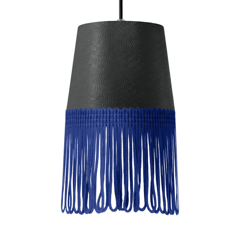 Lampe interiør nappa grå - Blå - KJoF - 5cm -
