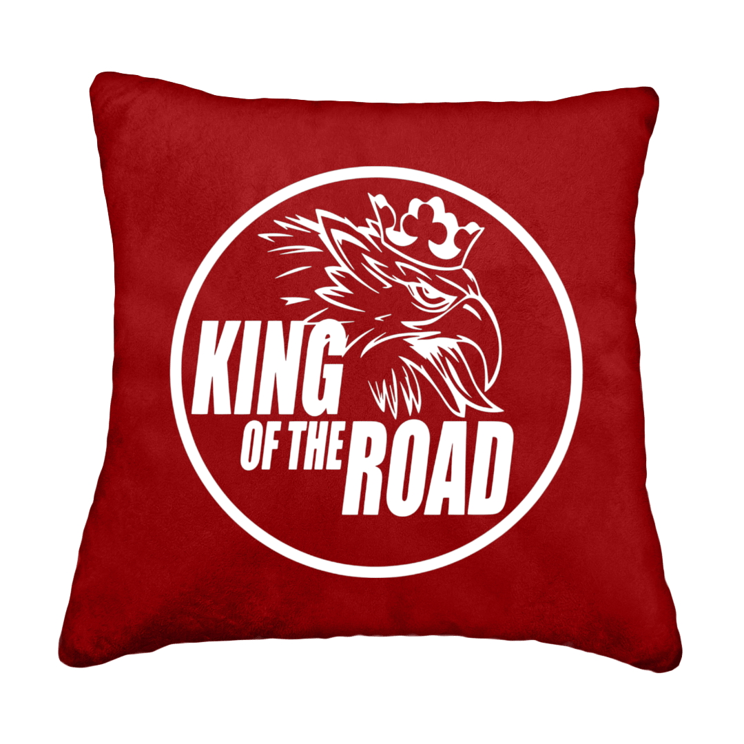 Puder king of the road - Vinrød - KJoF - Sort nappa -