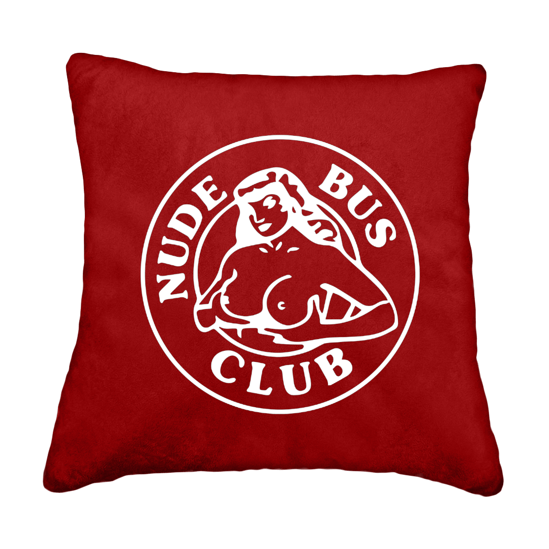 Puder nude bus club - Vinrød - KJoF - Sort nappa -