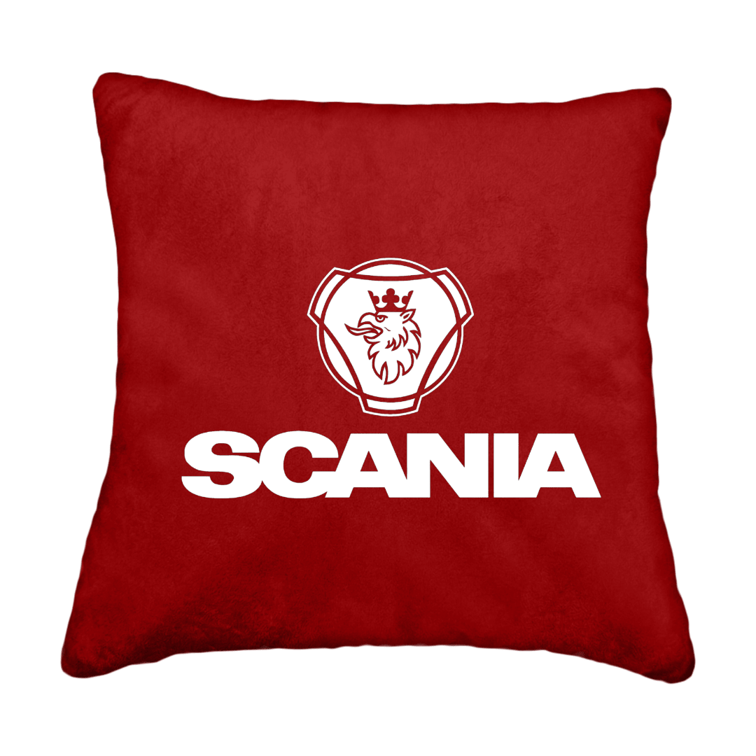 Puder scania griff - Vinrød - KJoF - Sort nappa -