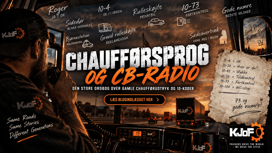 Chaufførsprog, CB-radio og 10-koder – kan du stadig tale ægte trucker? - KJoF