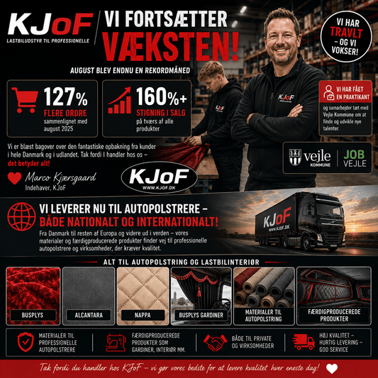 KJoF fortsætter væksten i august! - KJoF
