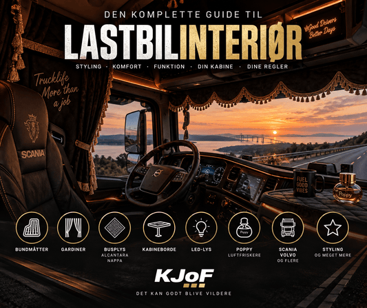Lastbilinteriør – komplet guide til styling, komfort og den perfekte kabine - KJoF