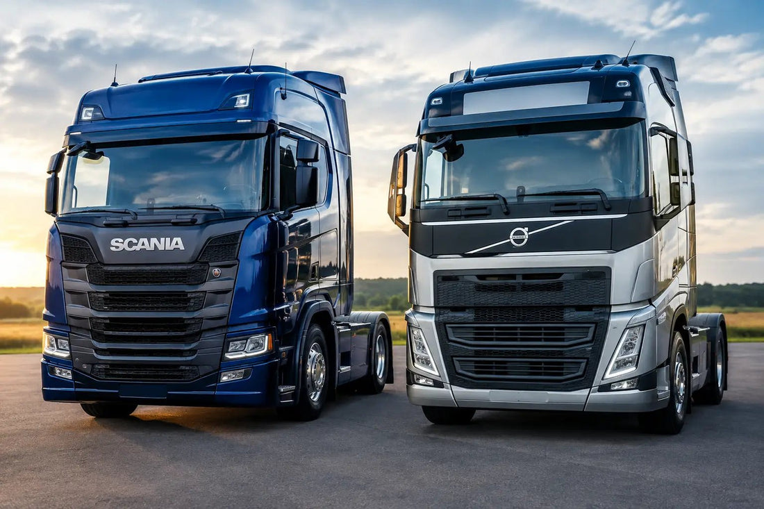 Scania og Volvo tilbehør – den store guide til interiør, gardiner og lastbilstyling - KJoF