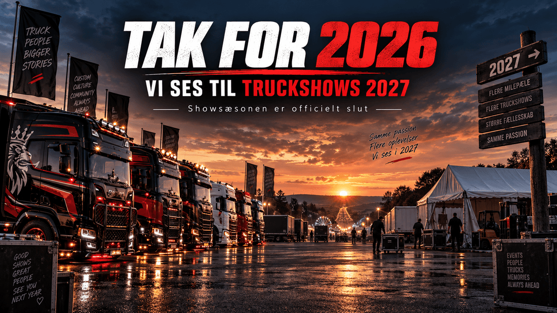 Showsæsonen 2026 er officielt slut – vi ses til truckshows i 2027 - KJoF