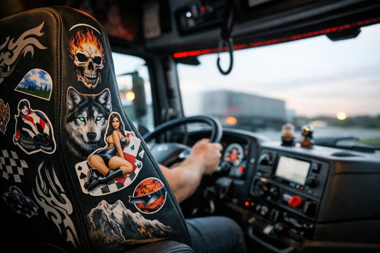 Stickers til lastbil kabine med personlig stil - KJoF