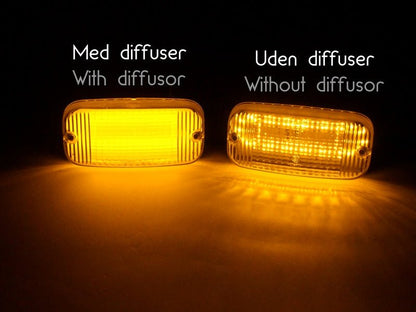 12V LED lyskilde til Talmu Kørelyslygte - Gul / Xenon hvid - KJoF - 