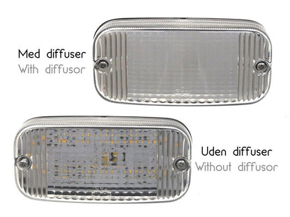 12V LED lyskilde til Talmu Kørelyslygte - Gul / Xenon hvid - KJoF - 