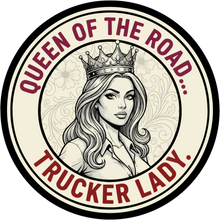 Sticker deluxe queen of the road