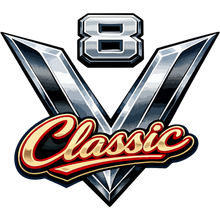 Sticker deluxe v8 classic