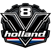 Sticker deluxe v8 holland