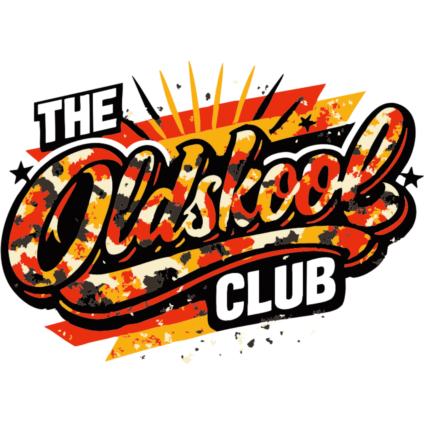 Sticker deluxe the oldskool club