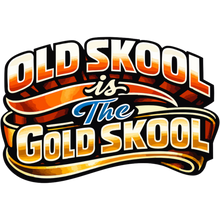 Sticker deluxe goldskool