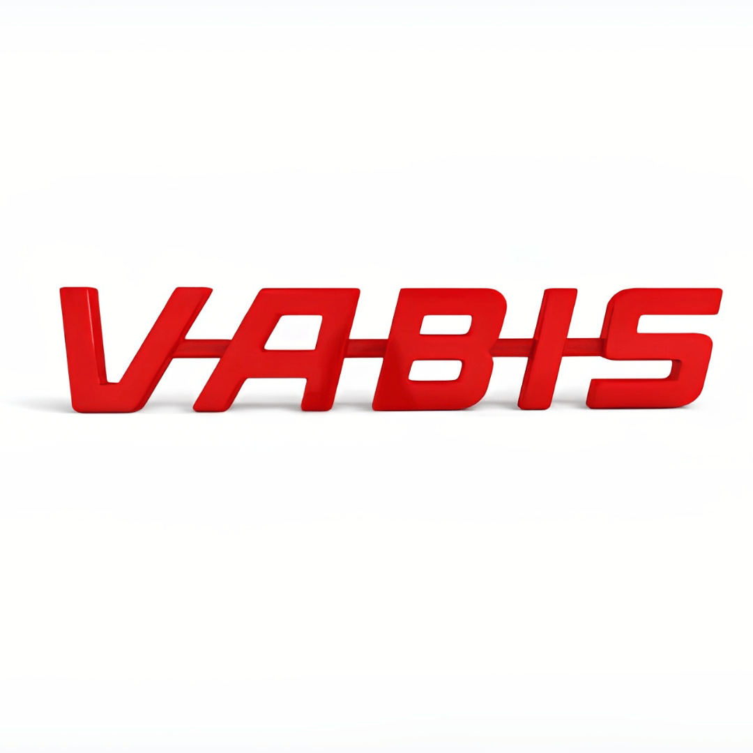 Skilt vabis emblem til lastbil – 33 x 7 cm