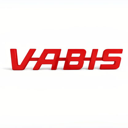 Skilt vabis emblem til lastbil – 33 x 7 cm