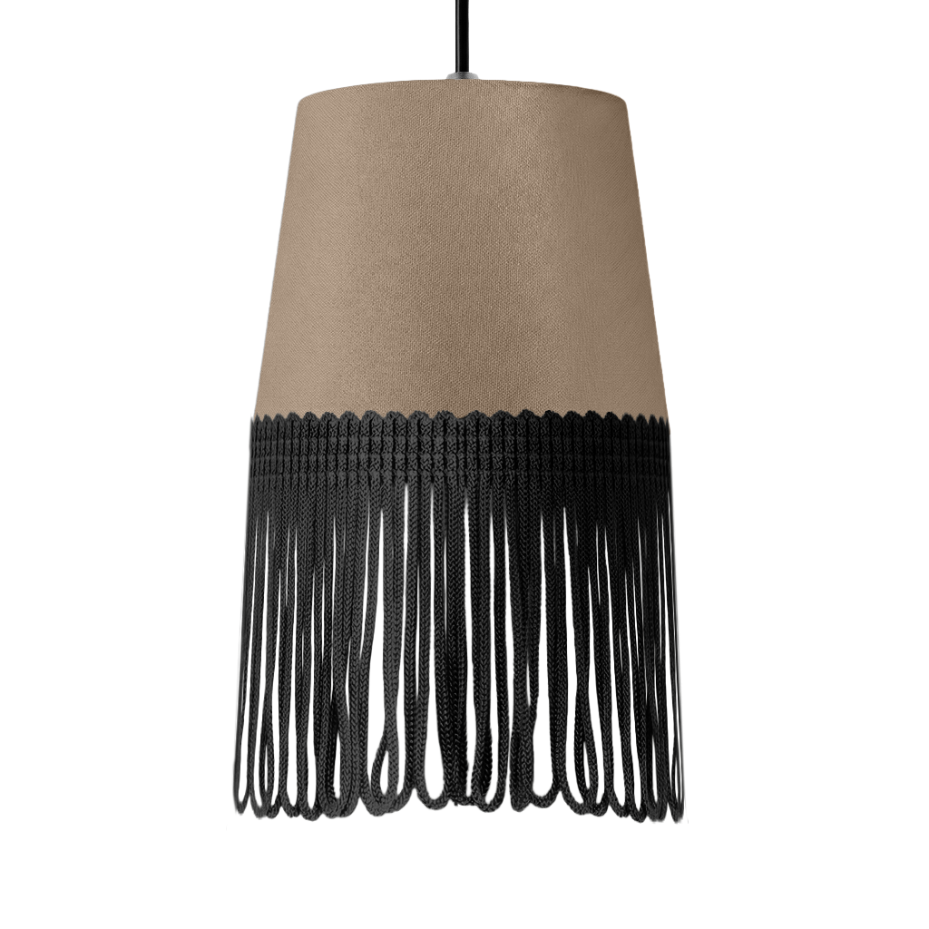 Lampe interiør alcantara fossilgrå