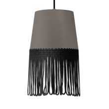 Lampe interiør alcantara askegrå