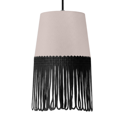 Lampe interiør alcantara duegrå