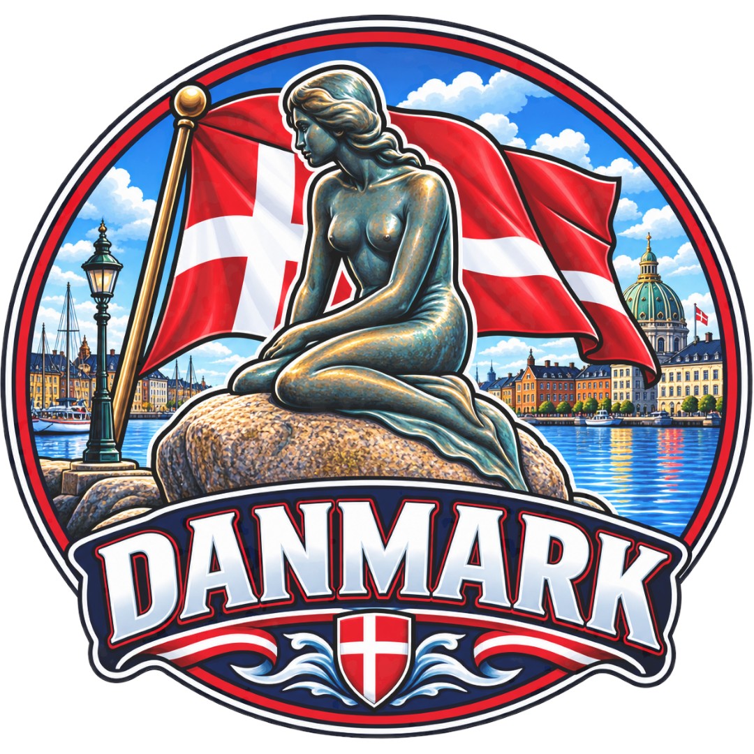Sticker deluxe den lille havfrue