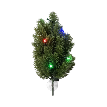 Mini juletræ med lyskæde