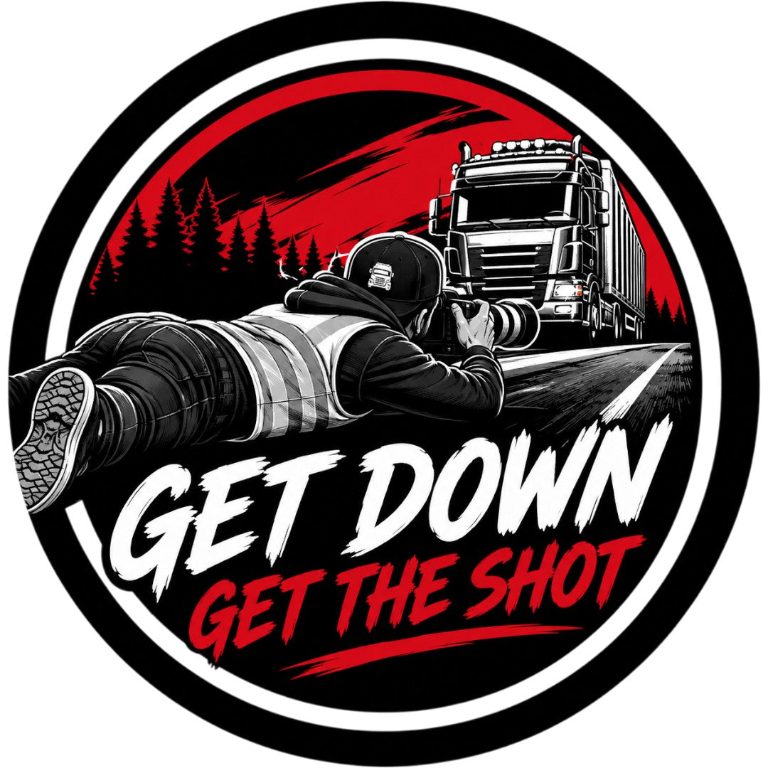 Sticker deluxe truckspot get the shot