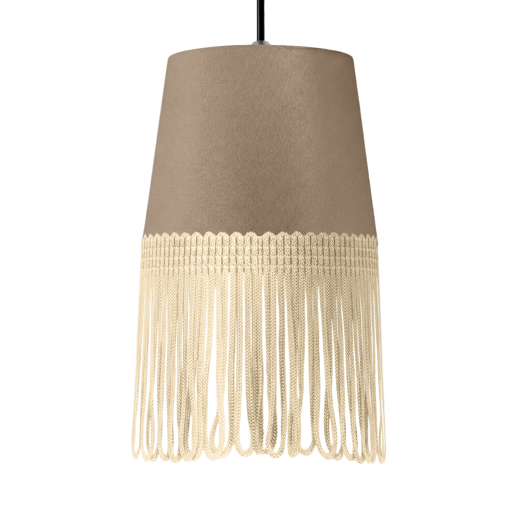 Lampe interiør alcantara fossilgrå