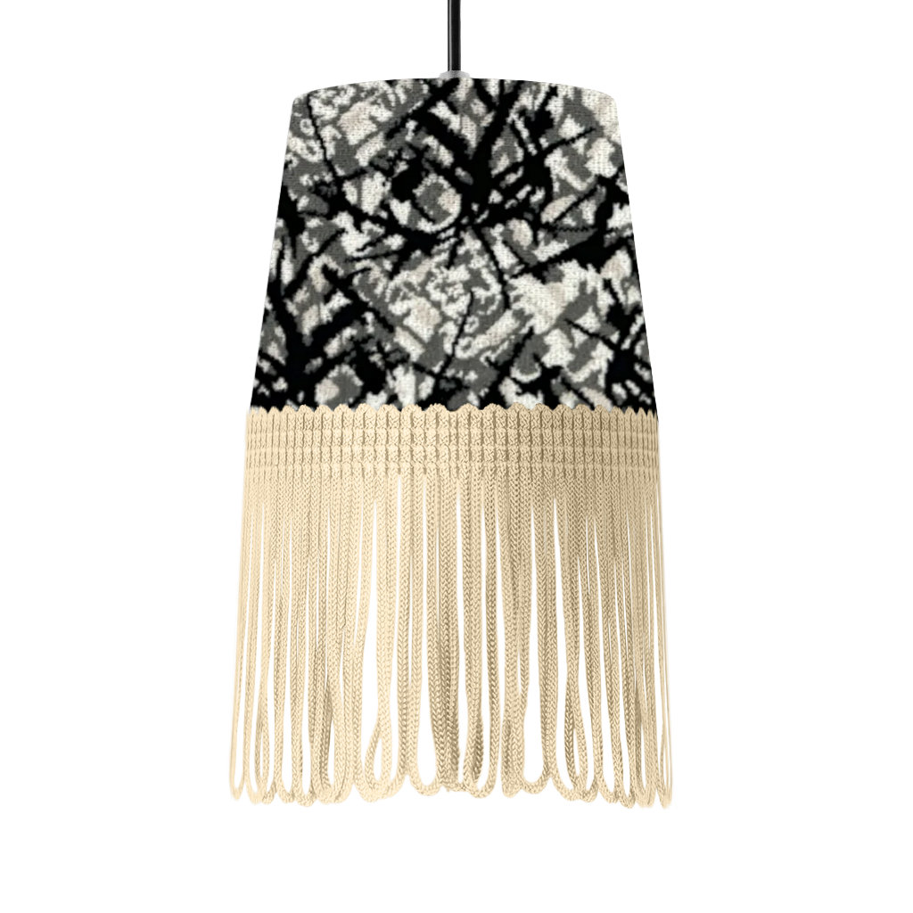 Lampe interiør grå busplys