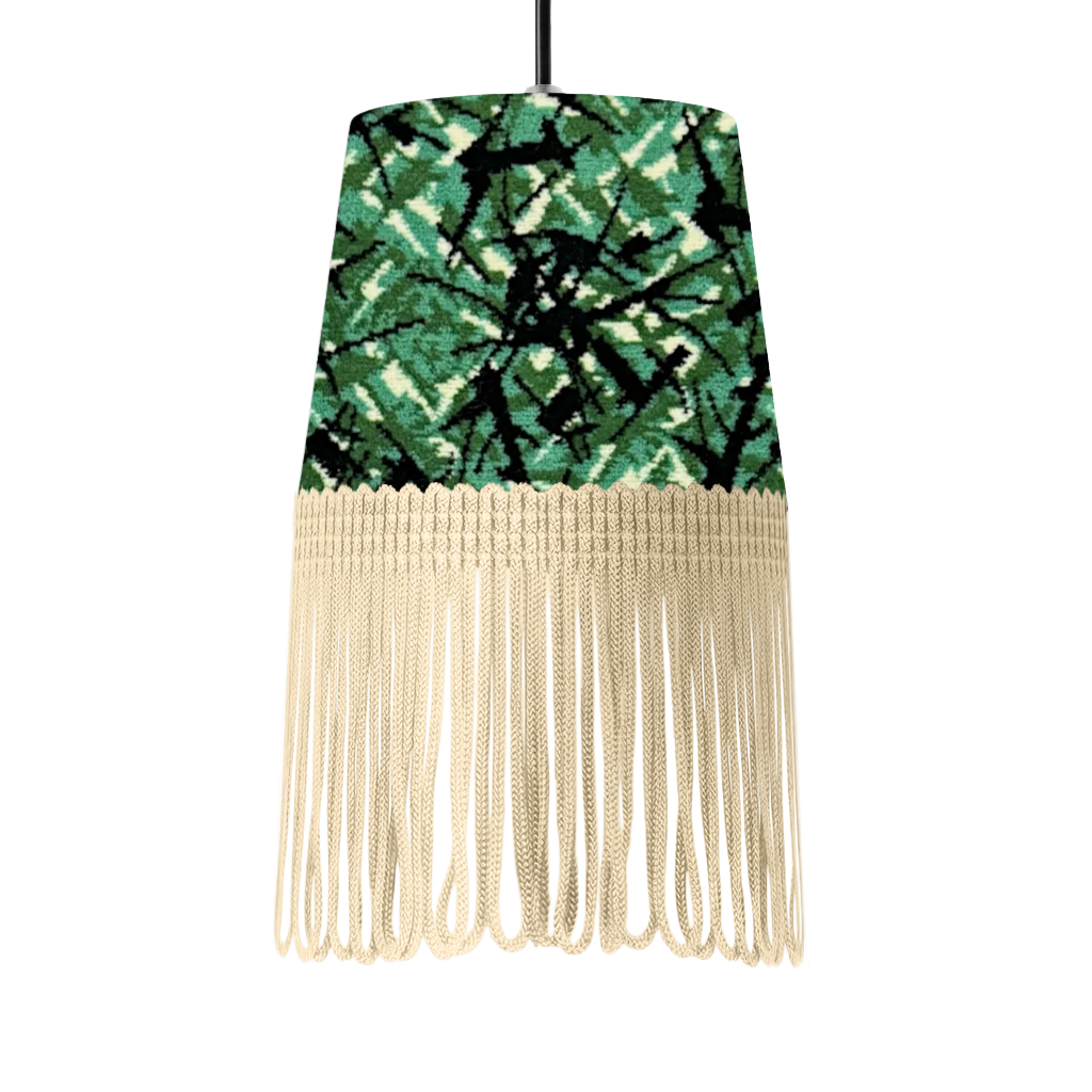 Lampe interiør grøn busplys