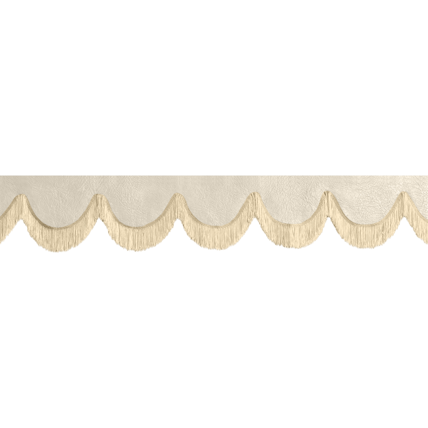 Gardin forrude nappa lys beige