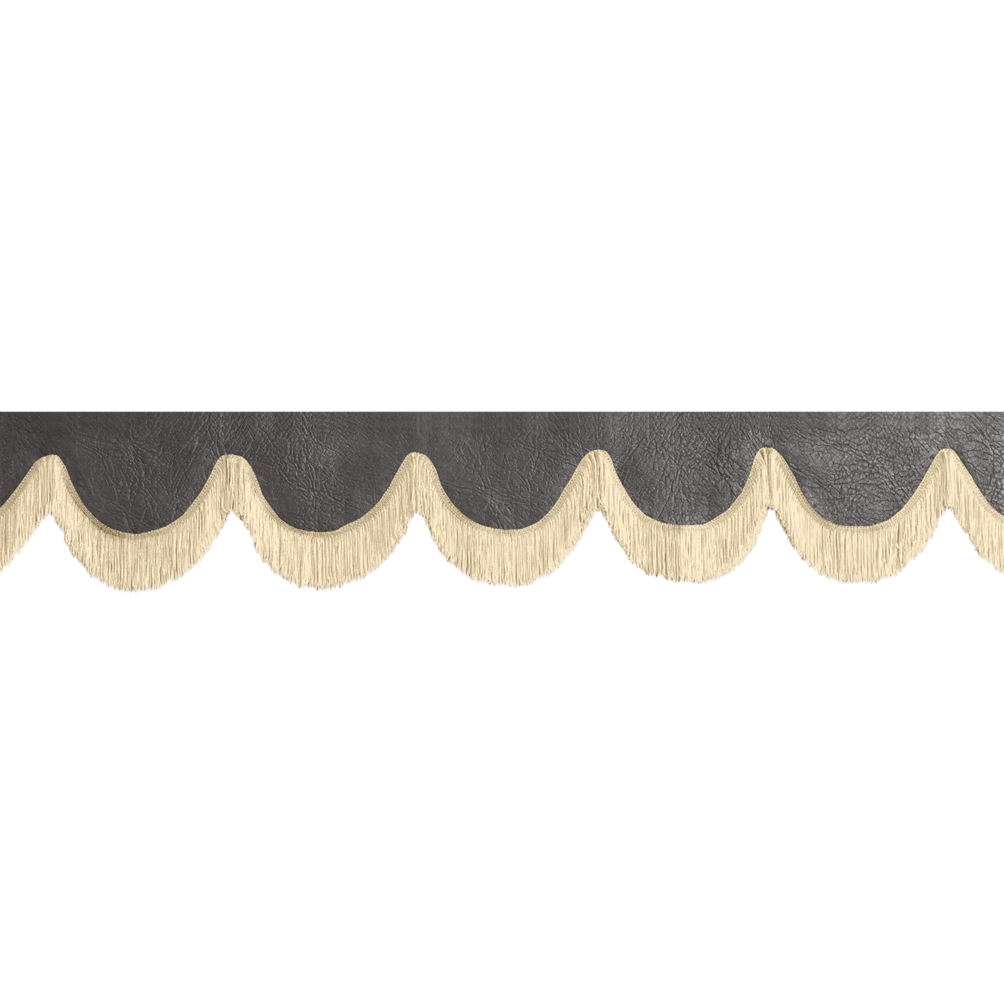 Gardin forrude nappa mørkegrå