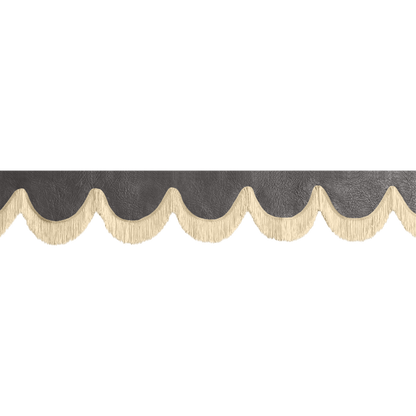 Gardin forrude nappa mørkegrå