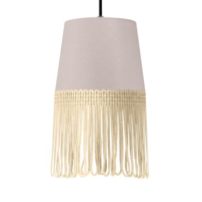 Lampe interiør alcantara duegrå