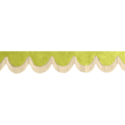 Gardin forrude nappa grøn