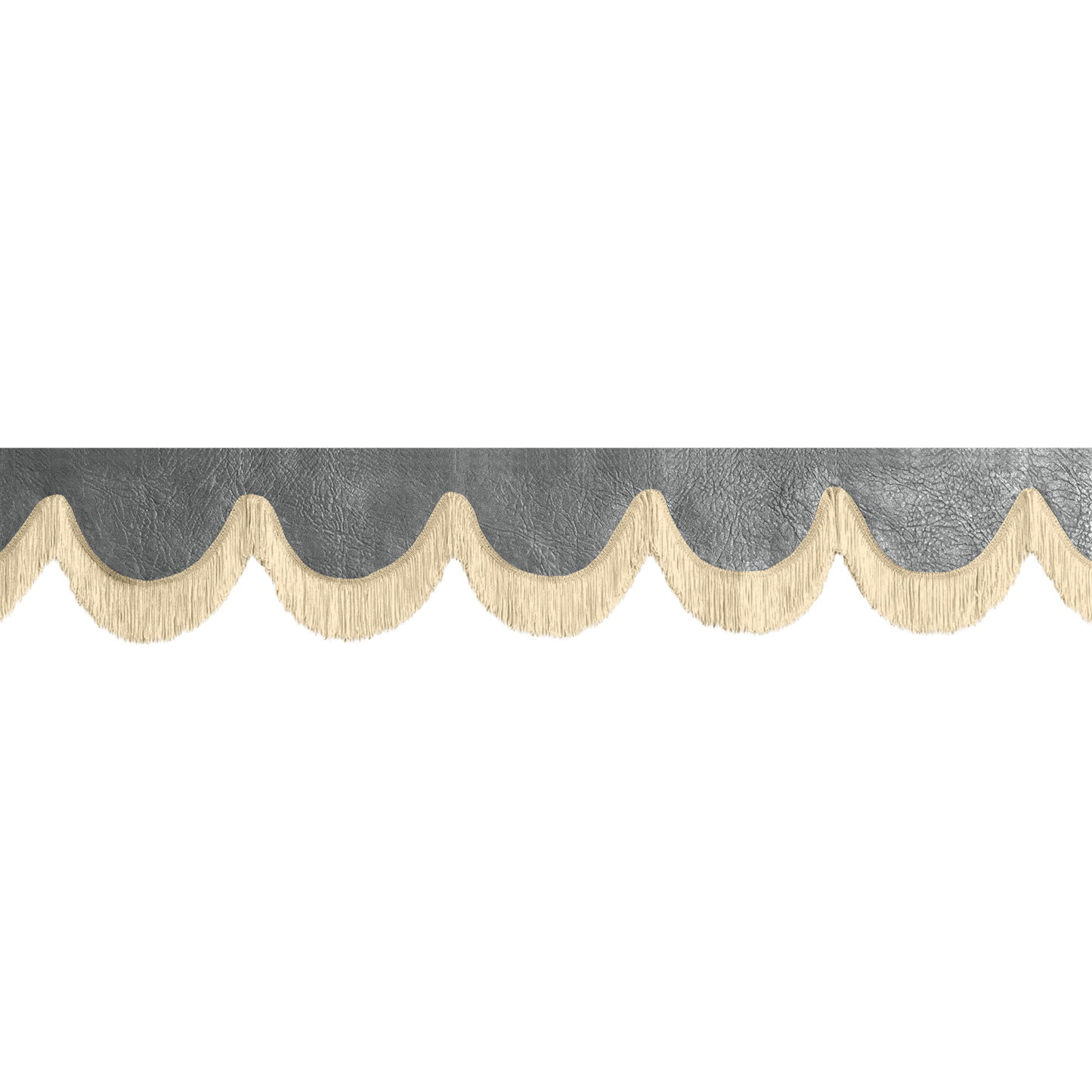 Gardin forrude nappa grå