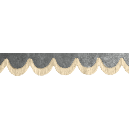 Gardin forrude nappa grå