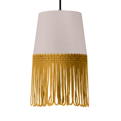 Lampe interiør alcantara duegrå