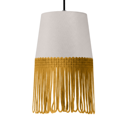 Lampe interiør alcantara sølvgrå