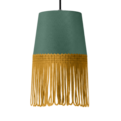 Lampe interiør alcantara skovgrøn