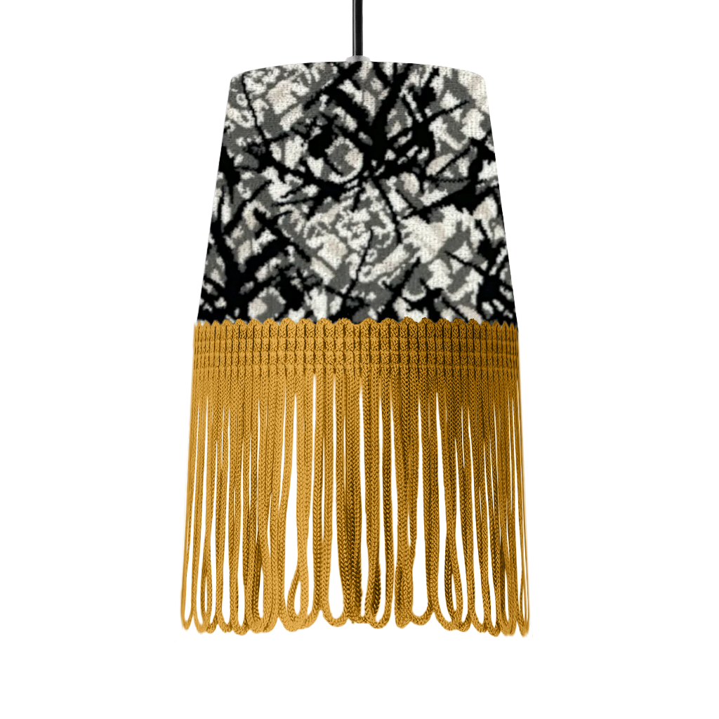 Lampe interiør gul busplys