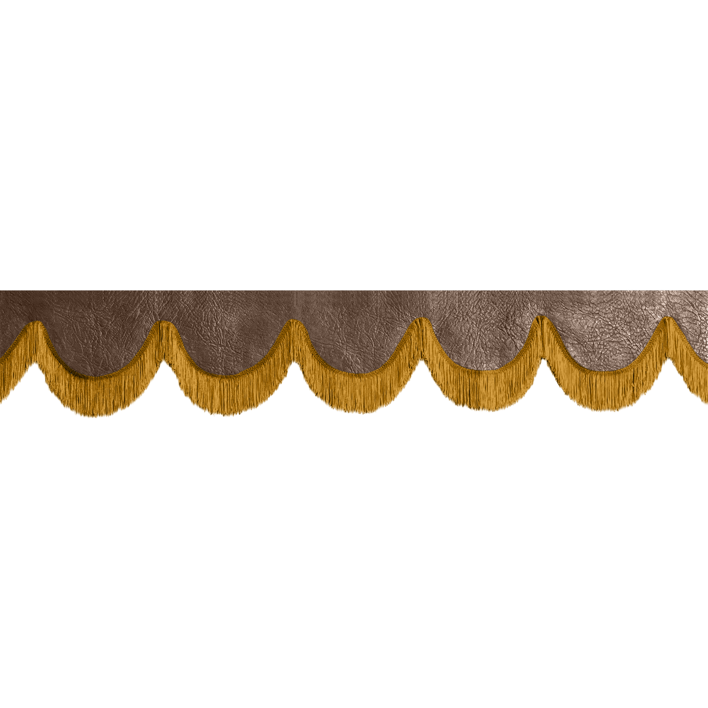 Gardin forrude nappa kaffebrun