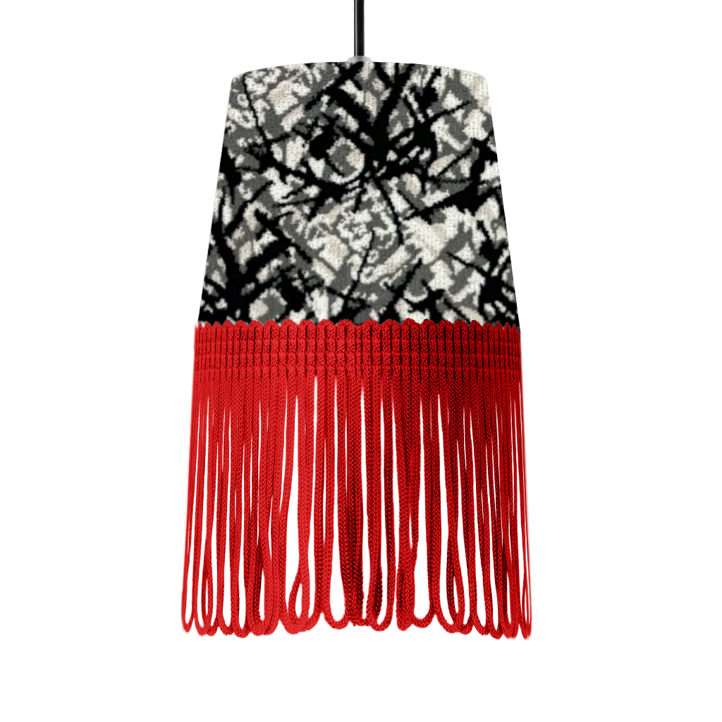 Lampe interiør grå busplys