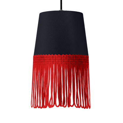 Lampe interiør alcantara stålgrå