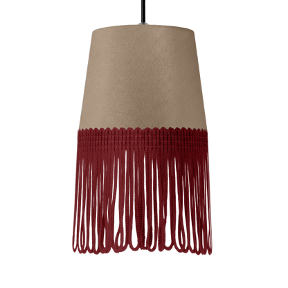 Lampe interiør alcantara fossilgrå