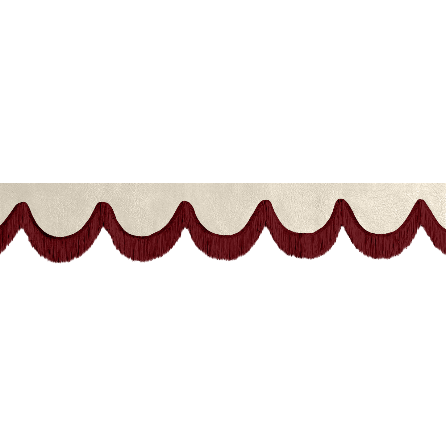 Gardin forrude nappa lys beige