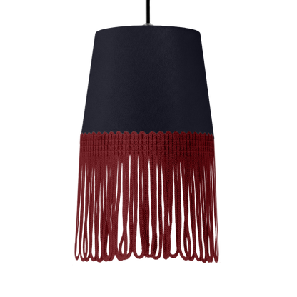 Lampe interiør alcantara stålgrå