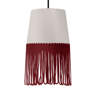 Lampe interiør alcantara sølvgrå